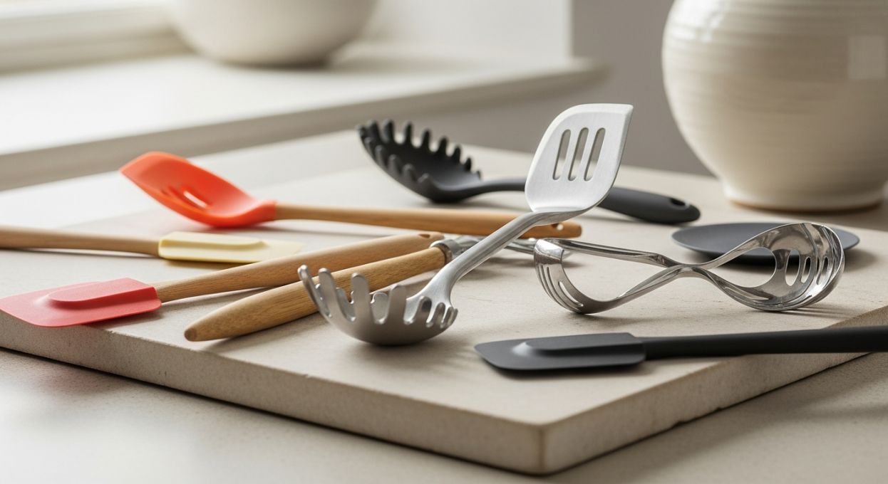 Spatules, fouets et cuillères : matières à privilégier selon les usages