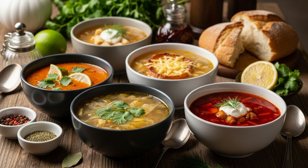 Découvrir les soupes traditionnelles du monde : chaleur et saveurs d’ailleurs