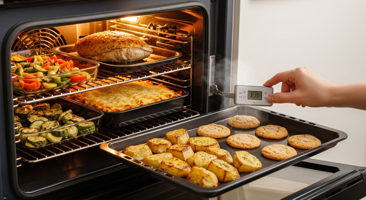 Optimiser l'utilisation du four : cuisson simultanée et économies d'énergie