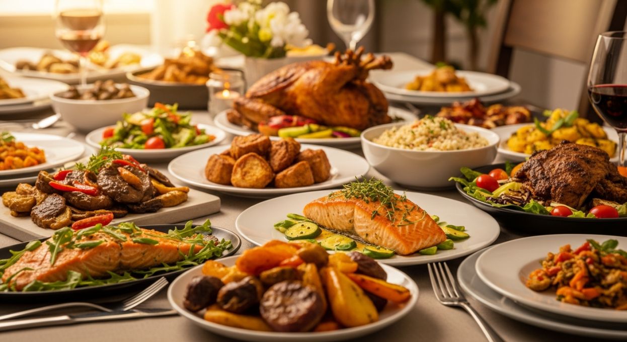 Cuisiner pour des invités non végétariens : menus qui plaisent à tous