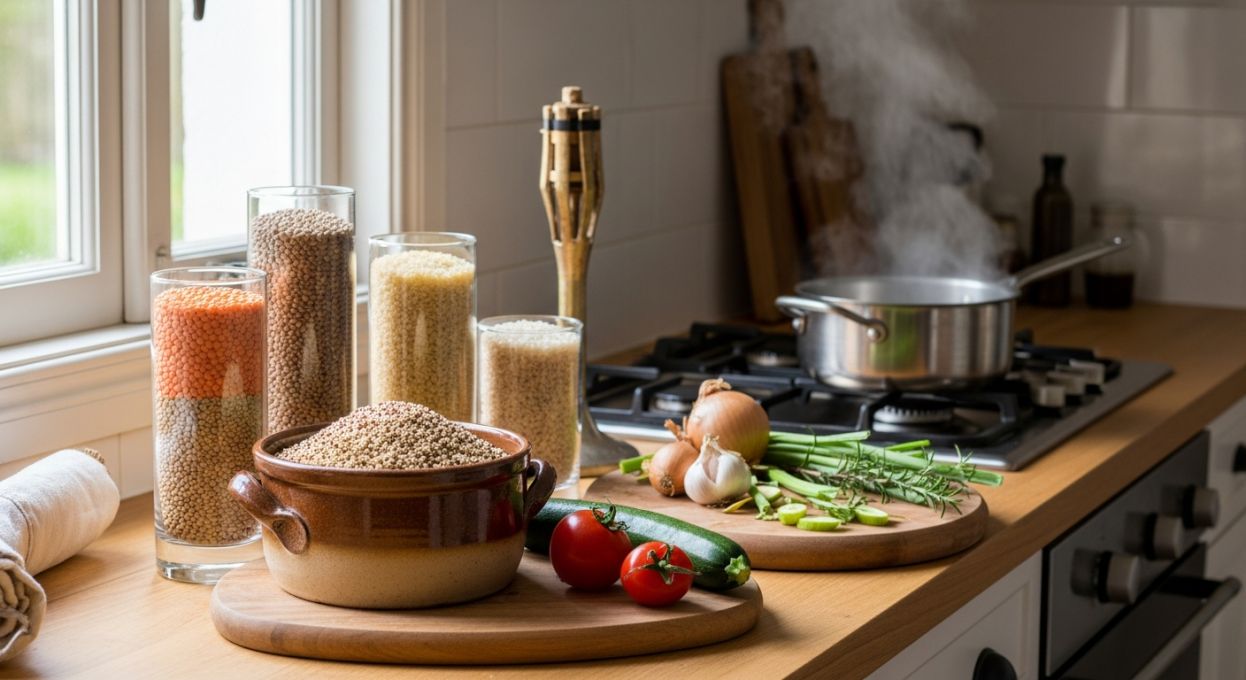 Maîtriser la cuisson parfaite des céréales en cuisine végétarienne