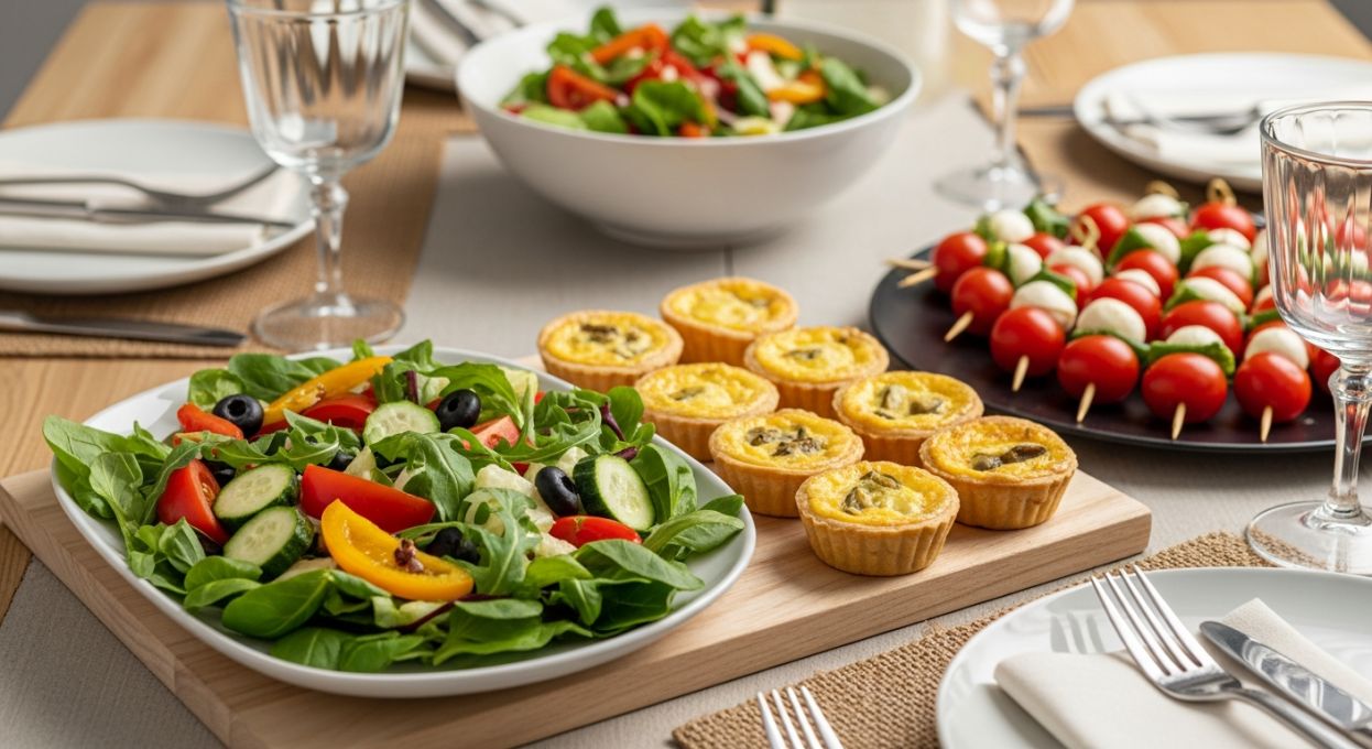 Recettes faciles pour recevoir sans stress