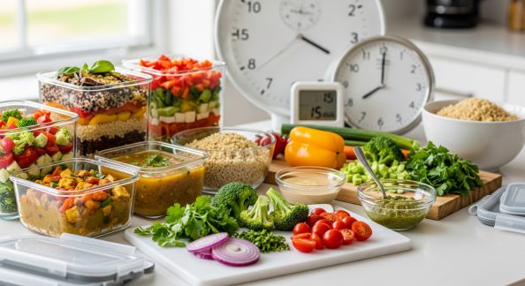 Batch cooking végétarien : gagnez du temps sans routine