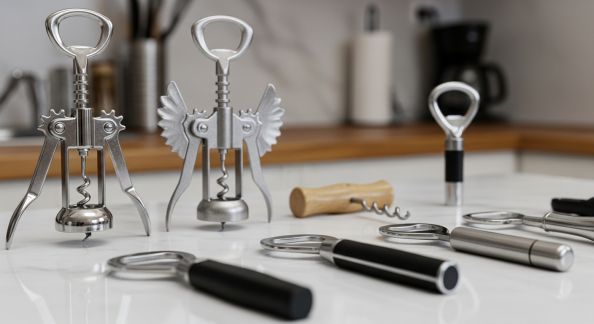 Tire-bouchons et ouvre-bouteilles : quels modèles privilégier pour la cuisine ?