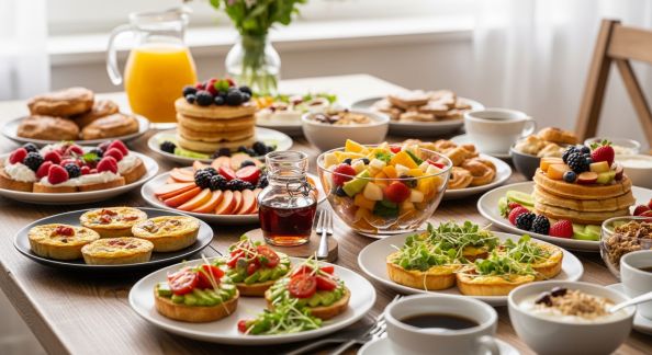 Comment préparer un brunch maison avec les produits de saison
