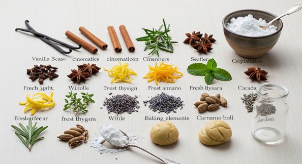Tout savoir sur les aromates naturels en pâtisserie
