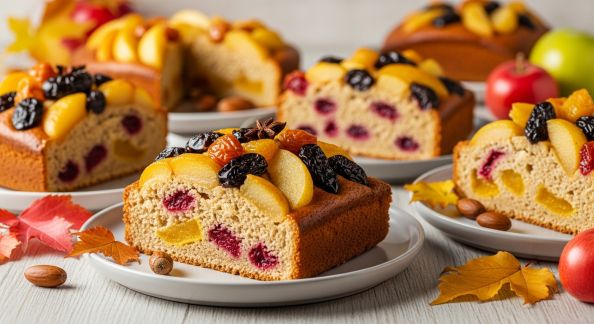 Gâteaux moelleux aux fruits d’automne : idées simples à tester